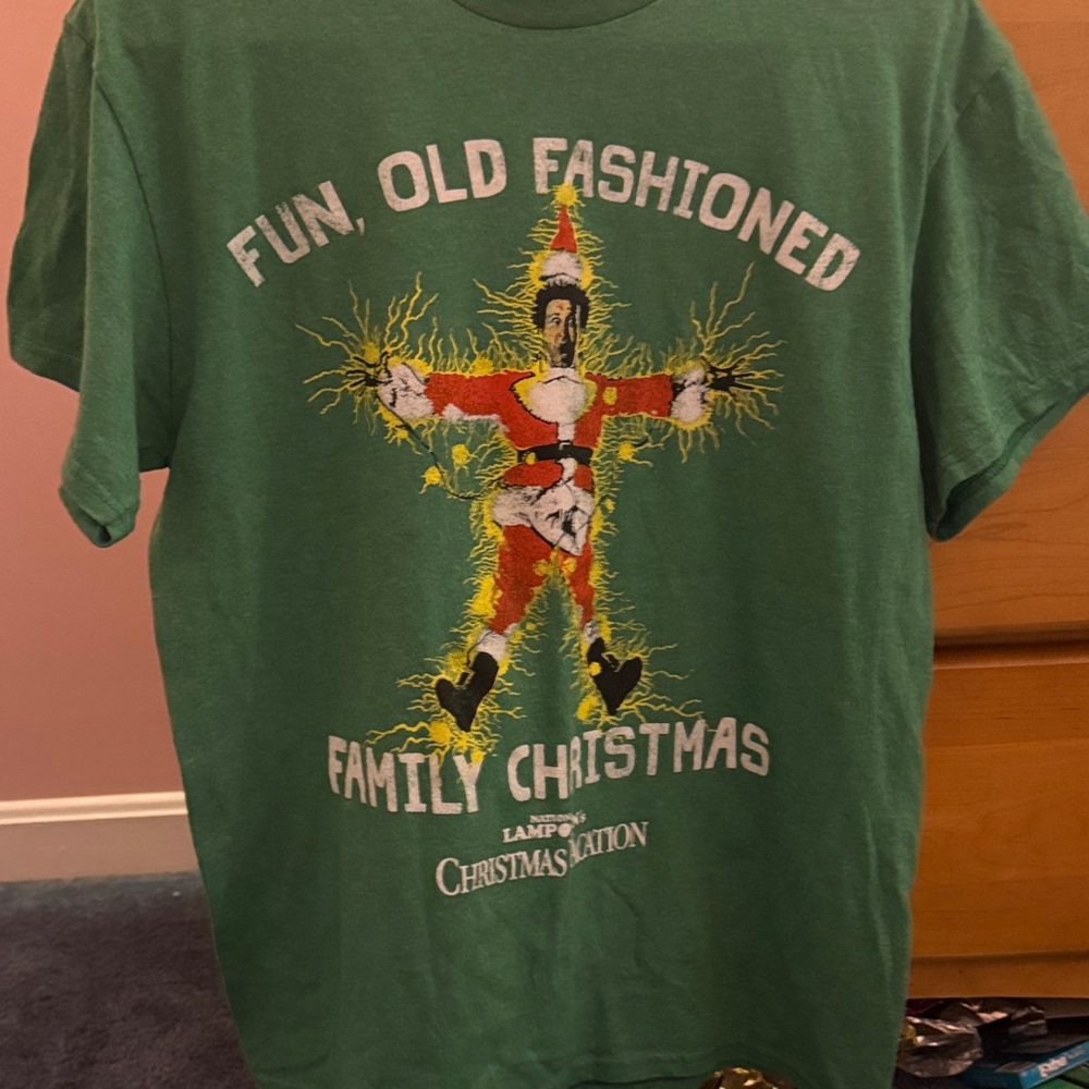 Green Christmas Graphic Tee